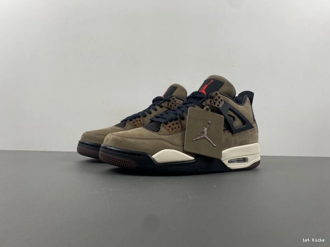Jordan AJ4-882335 Travis Retro 4 Air Brown TS x Scott 0824